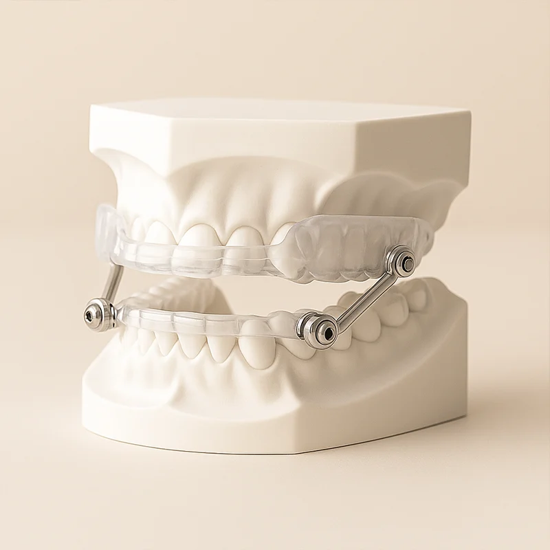 Protrusionsschiene Schlafapnoe Therapie